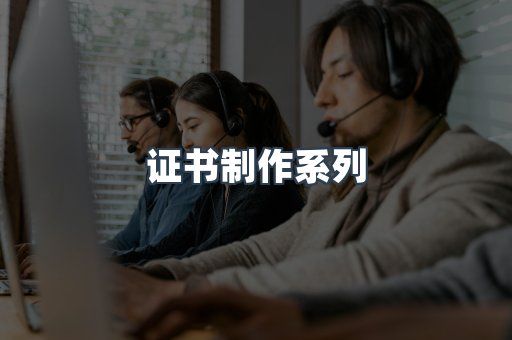 证书制作系列